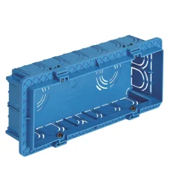 Serie Civili|Scatola incasso rett. 6-7 moduli azzurra - vimar