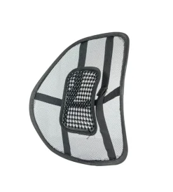 Tessile D'Arredo|Schienale ergonomico relax nero per sedie e sedili