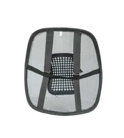 Tessile D'Arredo|Schienale ergonomico relax nero per sedie e sedili
