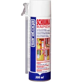 Siliconi E Sigillanti-Saratoga Schiuma poliuretanica rapida mini bombola, 500 ml