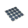 Accessori- Scivoli ptfe adesivi tondi fustellati ø 17 mm. - grigio - 16 pz.