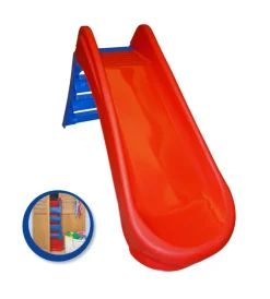 Giochi E Casette Bimbo|Scivolo per bambini pieghevole con 3 gradini in plastica