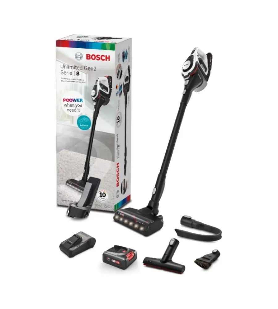 Aspirazione-Bosch Scopa elettrica ricaricabile "bss8224", 18v