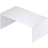 Clearance Scrivania bianca, 150x73x73 cm Scrivanie E Cassettiere