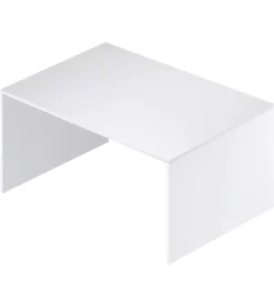Scrivanie E Cassettiere-Sarmog Scrivania bianco fiammato, 120x73x73 cm