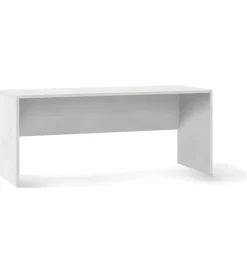 Scrivanie E Cassettiere-Sarmog Scrivania bianco ossido, 180x76x69 cm