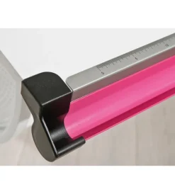 Clearance Scrivania inclinabile con colori intercambiabili, contenitore e gambe in metallo. Scrivanie E Cassettiere