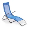 Best Sdraio da giardino essenza "formentera" in acciaio e textilene blu 57x140x96 cm Mobili Da Giardino E Accessori