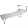 New Sdraio regolabile elica garden "cefalu xxl" in alluminio grigio chiaro 213x85x40 cm Mobili Da Giardino E Accessori