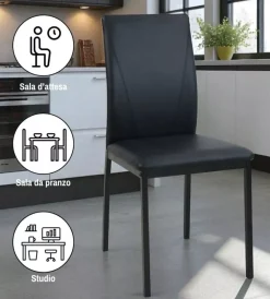 Sedie E Sgabelli-BellaHome Sedia 