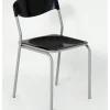 Best Sedia "cristina" in plastica nera, 45x43x75 cm Sedie E Sgabelli