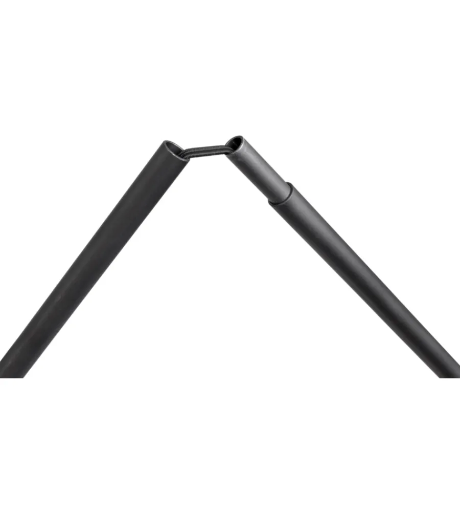 Sale Sedia da campeggio "orbit chair l" in alluminio e poliestere grigio e nero 55x42x40/75 cm Campeggio