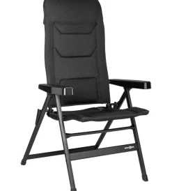 Campeggio-Brunner Sedia da campeggio reclinabile "rebel pro small" in alluminio e 3durafeel antracite 46x44x117,5 cm