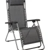 Online Sedia da campeggio reclinabile "swan skye" in acciaio e syntex plus grigio 90x69x113 cm Campeggio