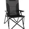 Online Sedia da campeggio reclinabile "raptor recliner" in acciaio e poliestere grigio e nero 51x45x45/102 cm Campeggio