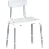 Hot Sedia da doccia regolabile con schienale Accessori Bagno