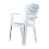 Mobili Da Giardino E Accessori|Sedia da esterno con schienale medio "comfort vega" in polipropilene bianco 58x46x90 cm