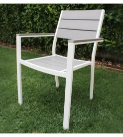 Sale Sedia da esterno impilabile elica garden 