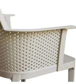 Mobili Da Giardino E Accessori- Sedia da esterno impilabile elica garden