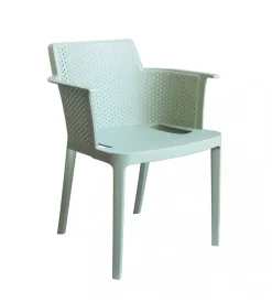 Best Sedia da esterno impilabile elica garden "cathy" in polipropilene verde menta 60x58x76,5 cm Mobili Da Giardino E Accessori