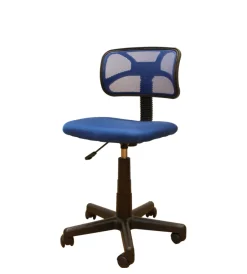 Sedie Ufficio- Sedia da ufficio blu "jump2", 41,5x44x75-87 cm