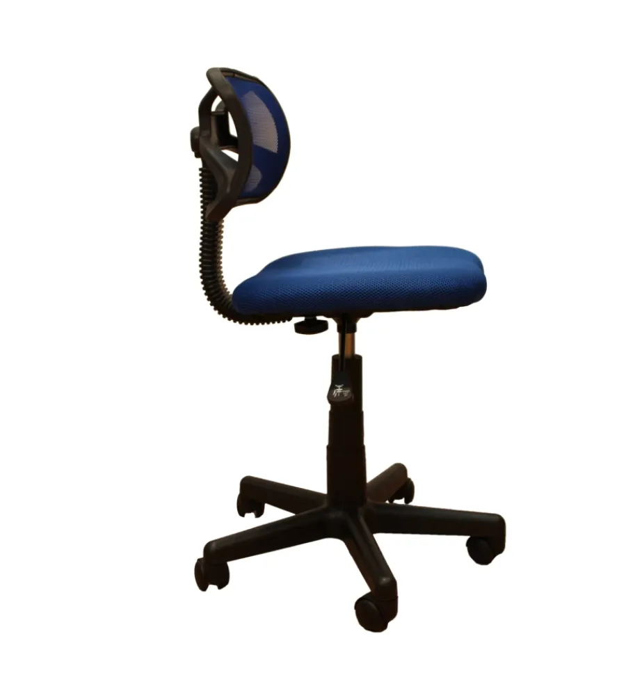 Sedie Ufficio- Sedia da ufficio blu "jump2", 41,5x44x75-87 cm