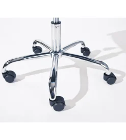 Sedie Ufficio|Sedia ufficio in tessuto con ruote, blu