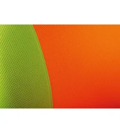Sedie Ufficio|Sedia ufficio tessuto arancione e giallo, 52x56x94-103,5 cm