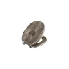 Ceramiche E Accessori- Sedile copri water decoro cuore, mdf, marrone