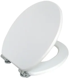 New Sedile copriwater universale "e6000" removibile e slowclose bianco Ceramiche E Accessori