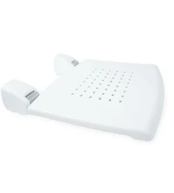 Accessori Bagno|Sedile ribaltabile da muro, 47x38x10 cm