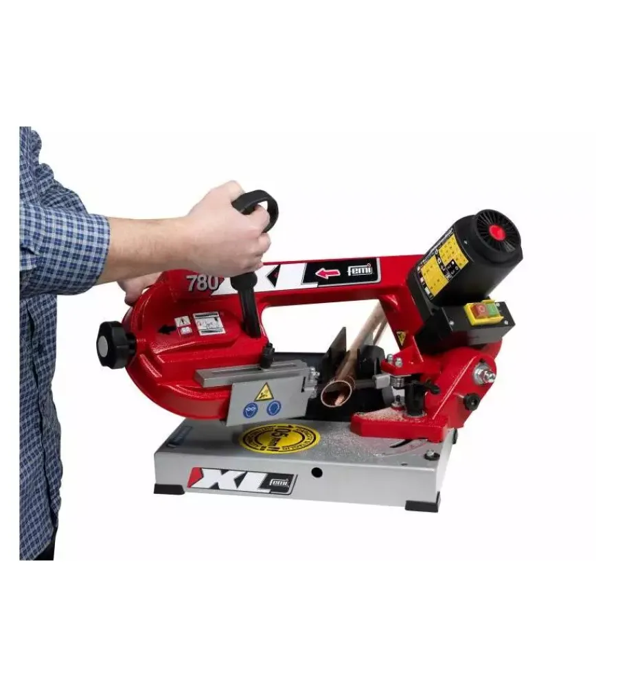 Seghe A Nastro-Femi Sega a nastro per metalli 780 xl da 850 watt taglio da 105 mm