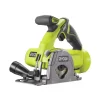 Seghe Circolari Ad Immersione-Ryobi Sega circolare a batteria "r18mms-120s" con batteria 18v 1.5 ah