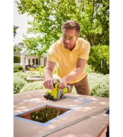 Seghe Circolari Ad Immersione-Ryobi Sega circolare a batteria 