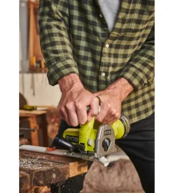 Seghe Circolari Ad Immersione-Ryobi Sega circolare a batteria 