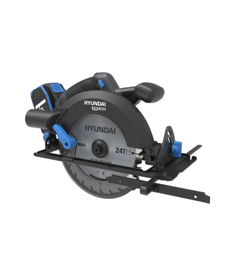 Hyundai Seghe Circolari Ad Immersione|Sega circolare a batteria lama 190 mm 20v, solo corpo macchina - cod. 25866