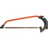 Attrezzatura Giardinaggio|Segaccio 350 mm  per rami, punte temprate, regolabile a 360°
