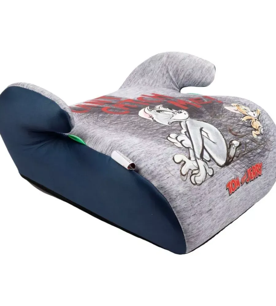 Auto Interno|Seggiolino alzabimbo auto warner bros "tom and jerry" per bambini con altezza da 125 a 150 cm, ece r129