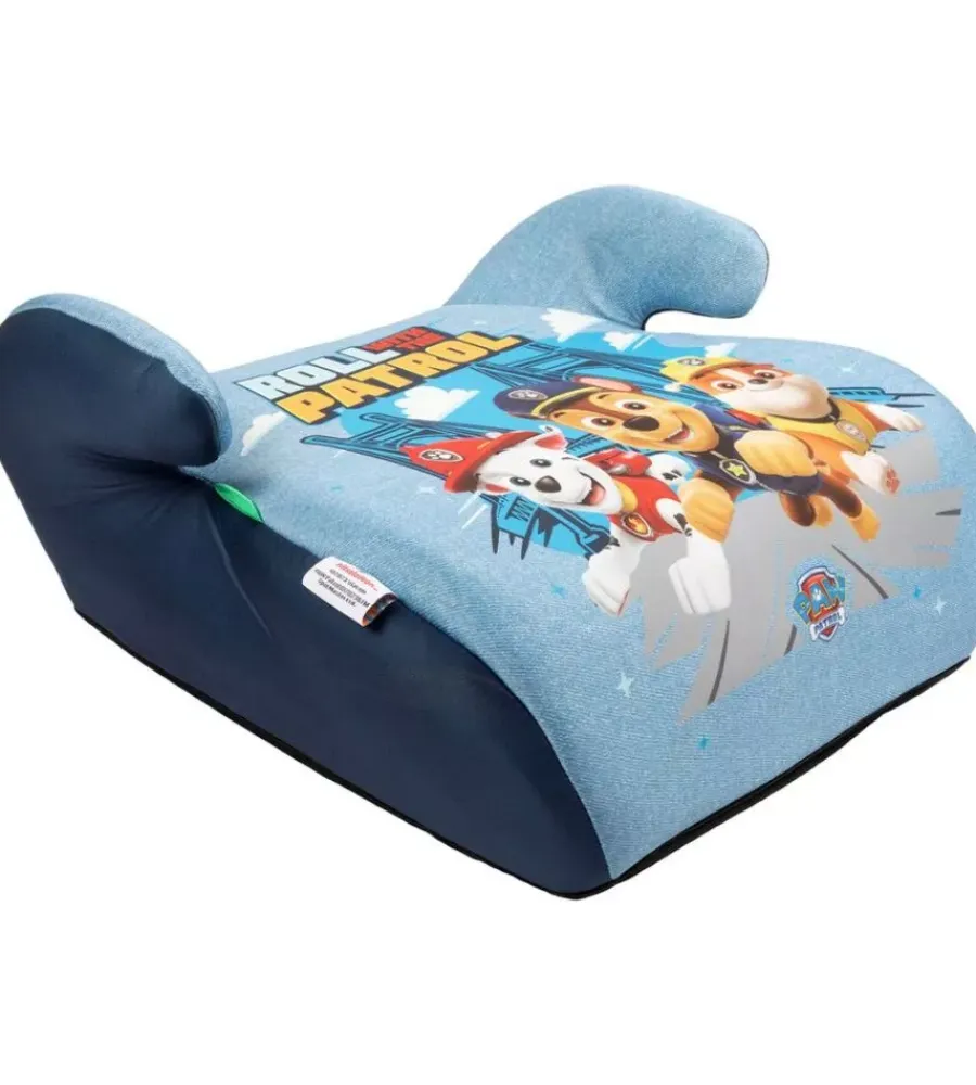 Auto Interno- Seggiolino alzabimbo auto "paw patrol" per bambini con altezza da 125 a 150 cm, ece r129