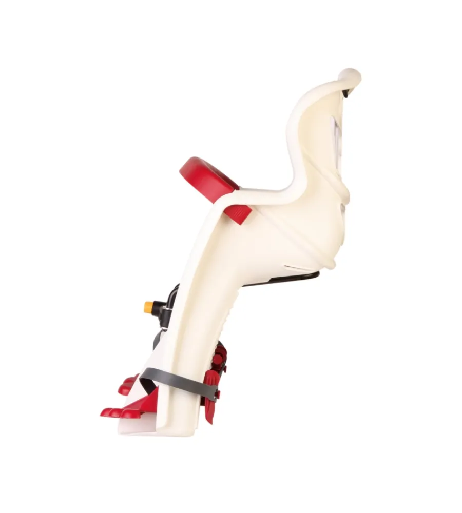 Bici- Seggiolino anteriore bici bellelli "tatoo plus" bianco/rosso
