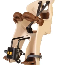 Bici|Seggiolino anteriore per bicicletta bellelli "freccia vintage", portata massima 15 kg