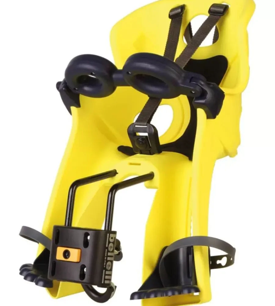 New Seggiolino anteriore per bicletta bellelli "freccia" hi viz, portata massima 15 kg Bici