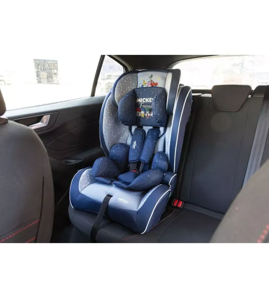 Auto Interno|Seggiolino auto disney "mickey mouse" per bambini con altezza da 76 a 150 cm, ece r129