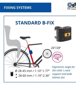 Bici- Seggiolino posteriore per bicicletta bellelli