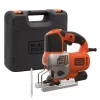 Seghetti Alternativi E Gattuccio-Black+Decker Seghetto alternativo "bes610k-qs" lama 19 mm 650w