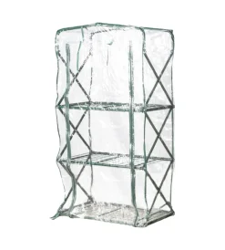 Discount Serra da esterno "serena" pieghevole con telo in pvc 67x44x125 cm Coltivazione E Cura