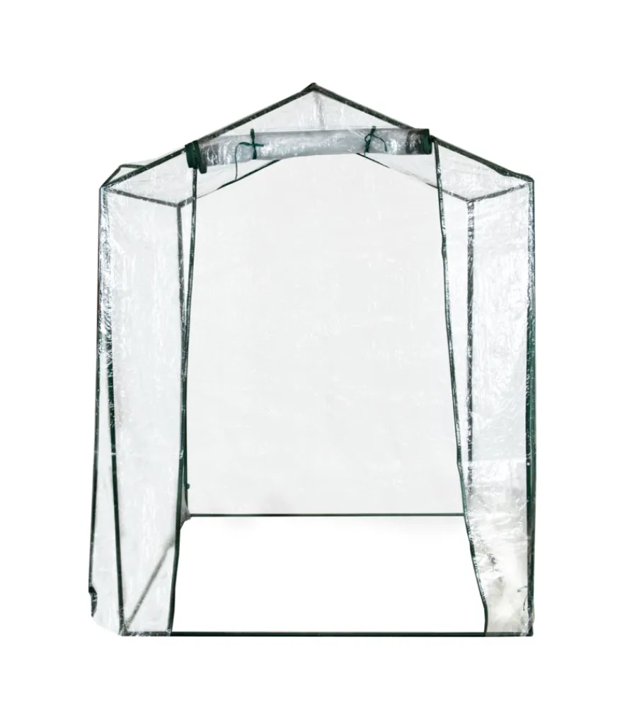 Coltivazione E Cura|Serra da giardino a casetta "francesca" con telo in pvc 155x155x205 cm