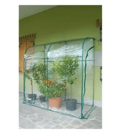 Verdemax Coltivazione E Cura|Serra da giardino a parete "oleander" 200x100x215 cm