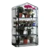 Coltivazione E Cura-Verdemax Serra da giardino "azalea" con 4 ripiani big 90x50x163 cm