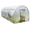 Verdemax Coltivazione E Cura|Serra da giardino "spring maxi" con telo 200x450x175 cm